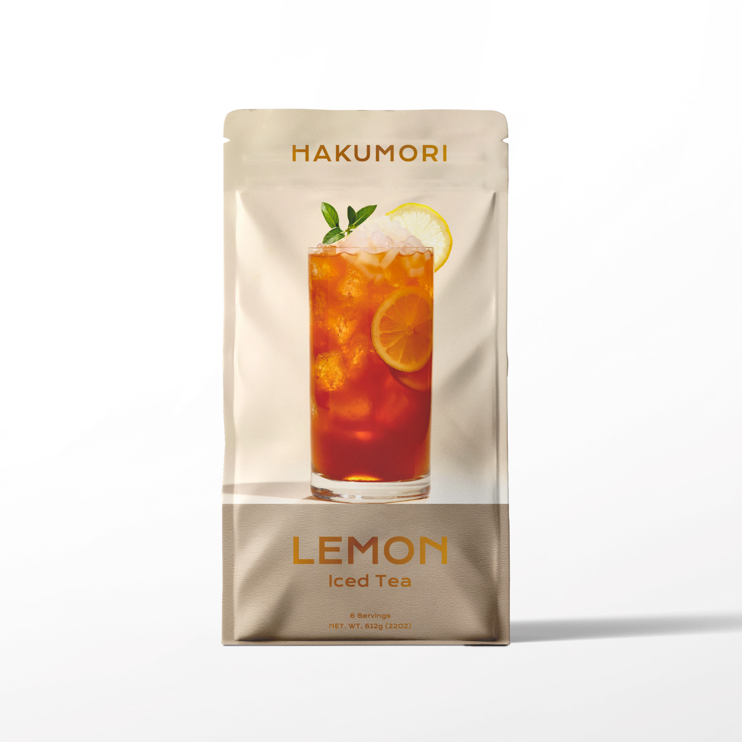 Lemon Iced Tea Instant Boba Kit: None / 1 Kit (6 Drinks)