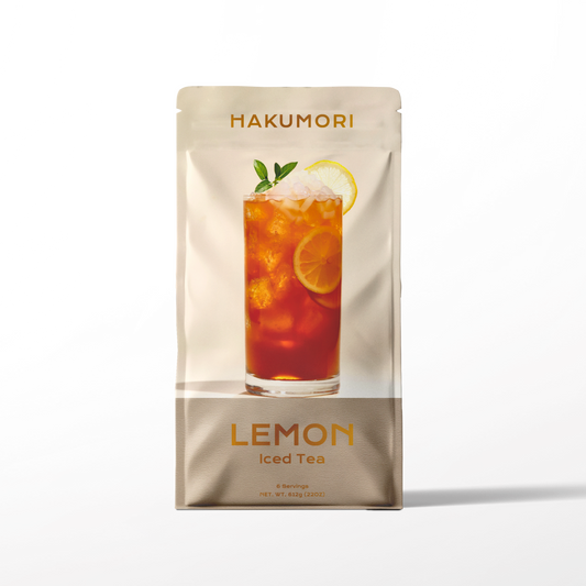 Lemon Iced Tea Instant Boba Kit: None / 1 Kit (6 Drinks)