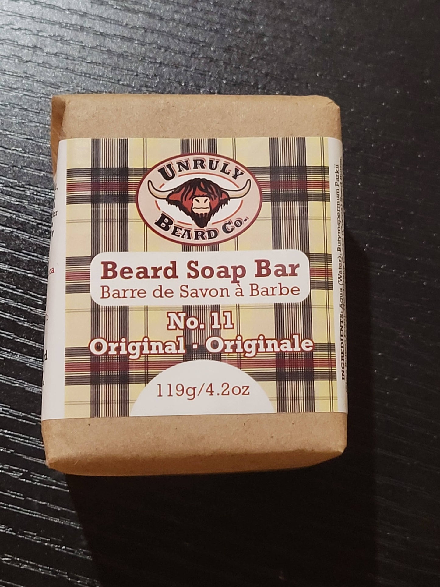 Beard Soap Bar - Amber & Oak