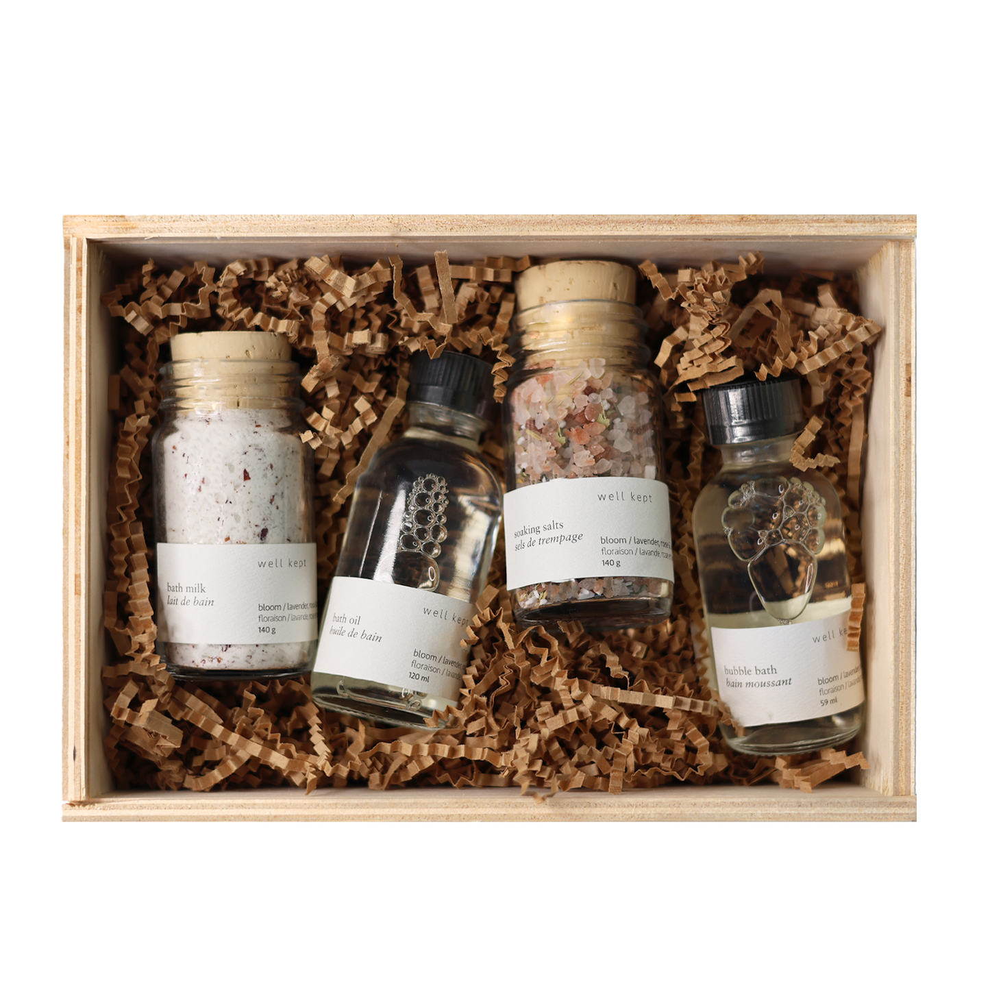 Bath Soak Gift Set - Bloom - All natural, made in Canada