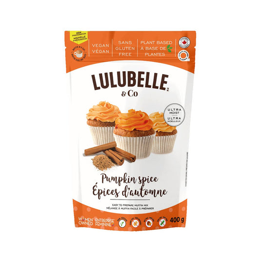 Lulubelle Gluten-Free Pumpkin Spice Cupcake Mix