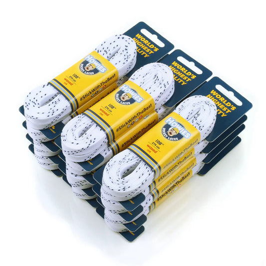 Howies Hockey White Waxed Laces