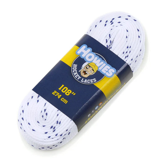 Howies Hockey White Cloth Laces