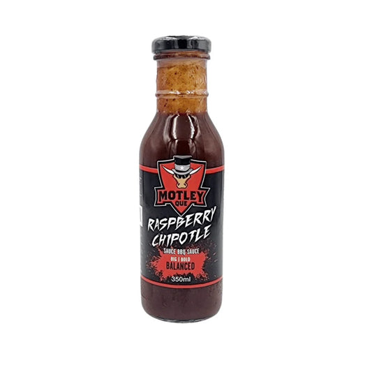 Motley Que Raspberry Chipotle BBQ Sauce