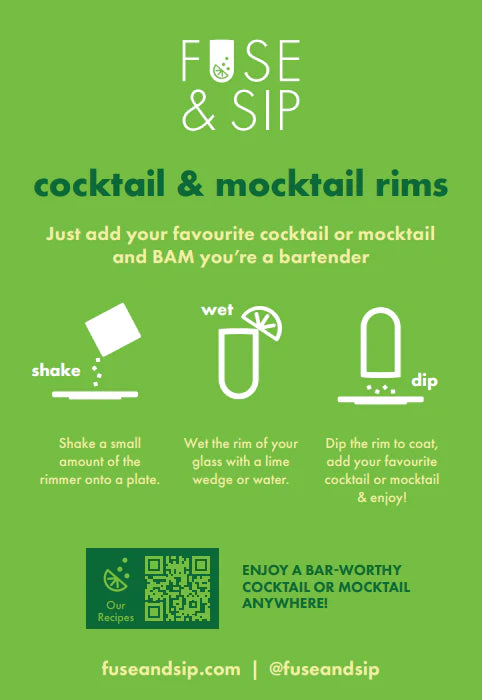 Fuse & Sip Cocktail Rimmer