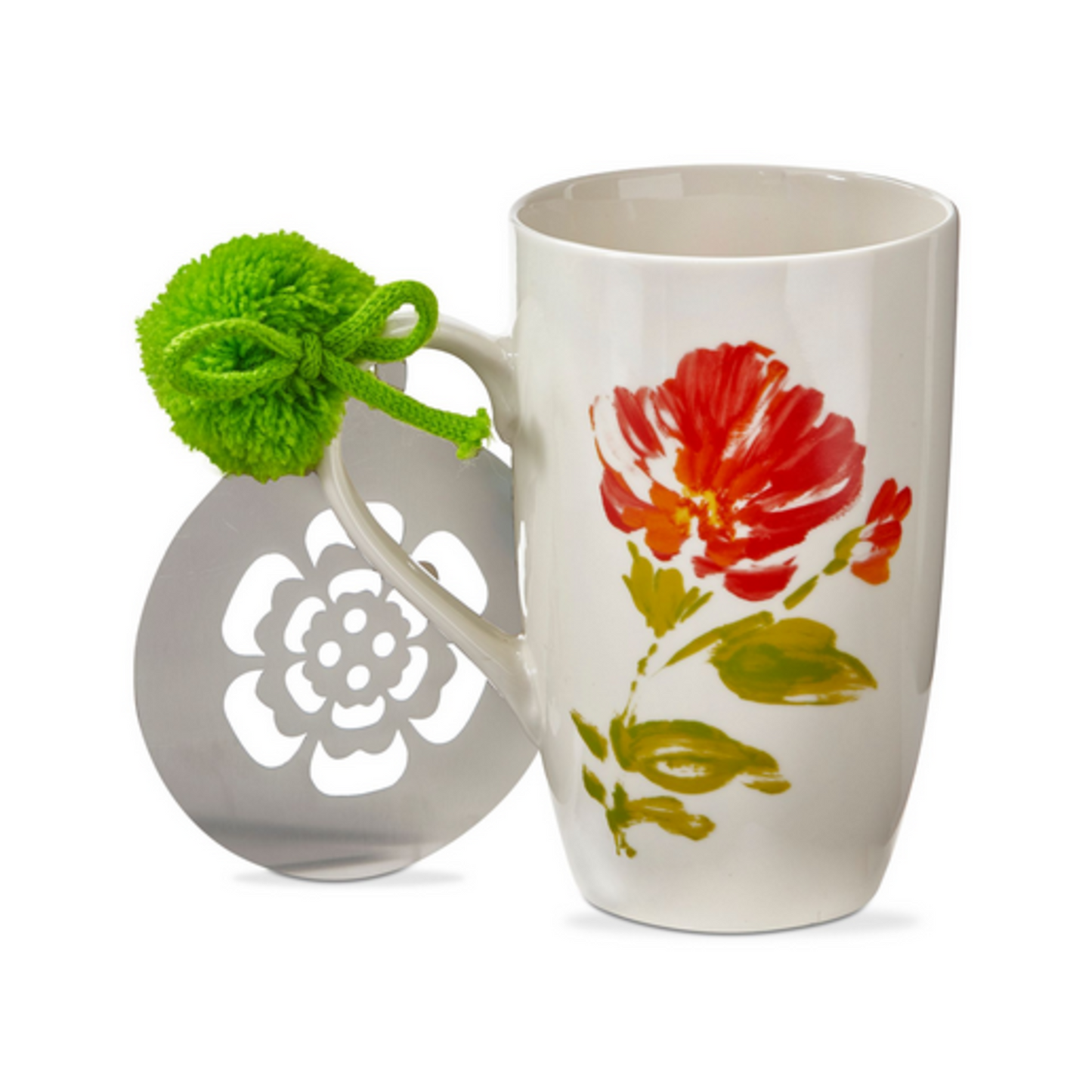 Blossom Mug & Stencil Set