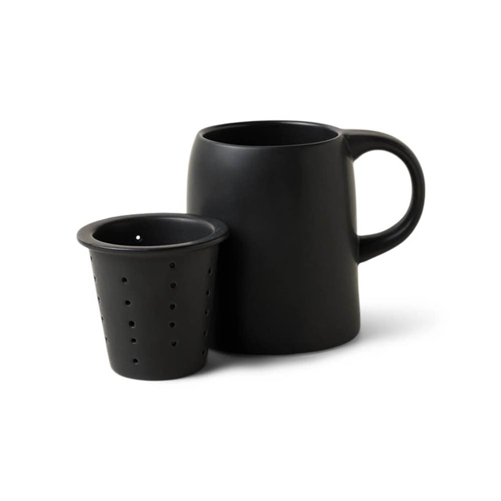 Ceramic Tea Infuser - Black