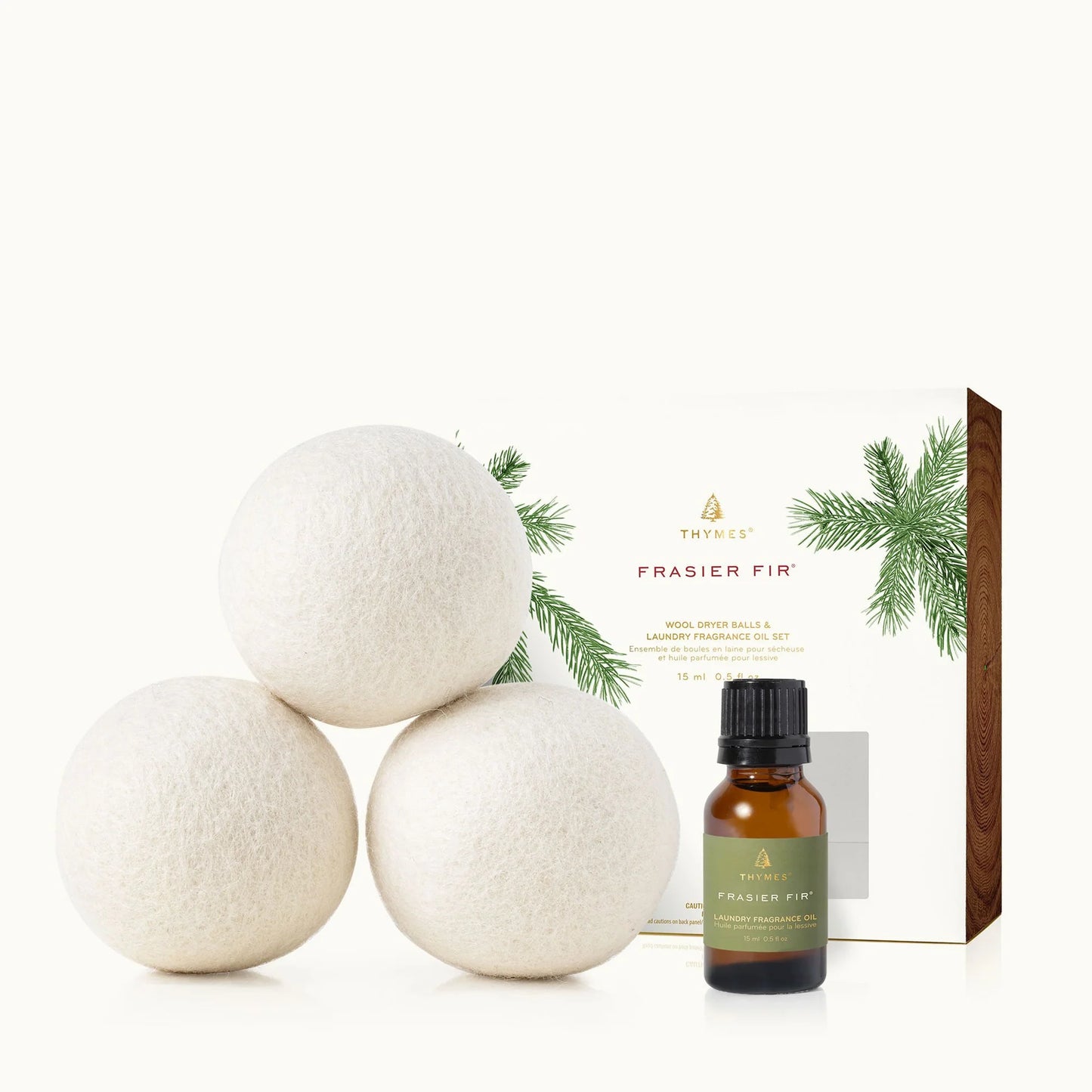 Thymes Frasier Fir Dryer Ball Set