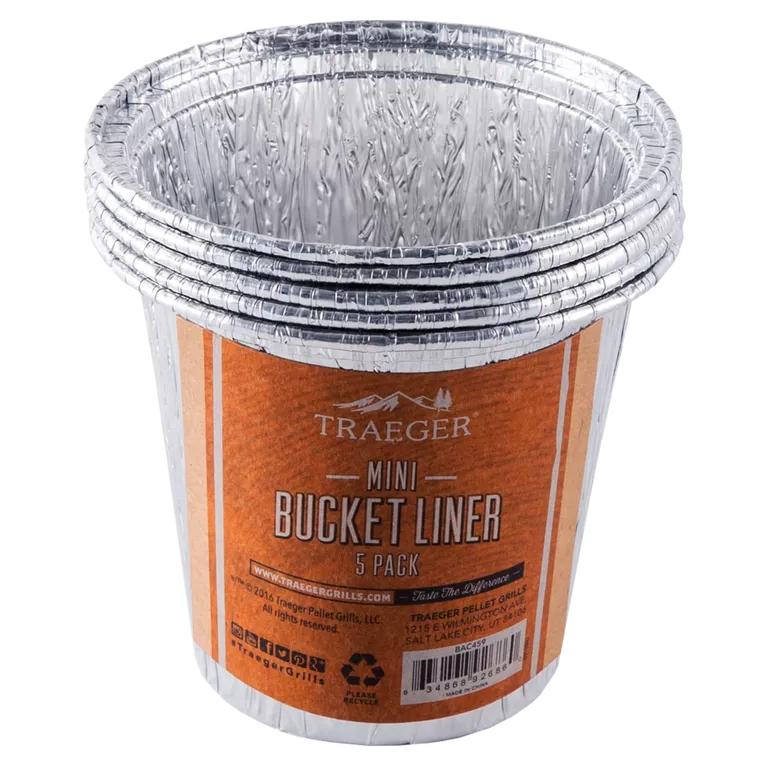 Traeger Mini Grease Bucket Liners - 5 Pack - Ranger