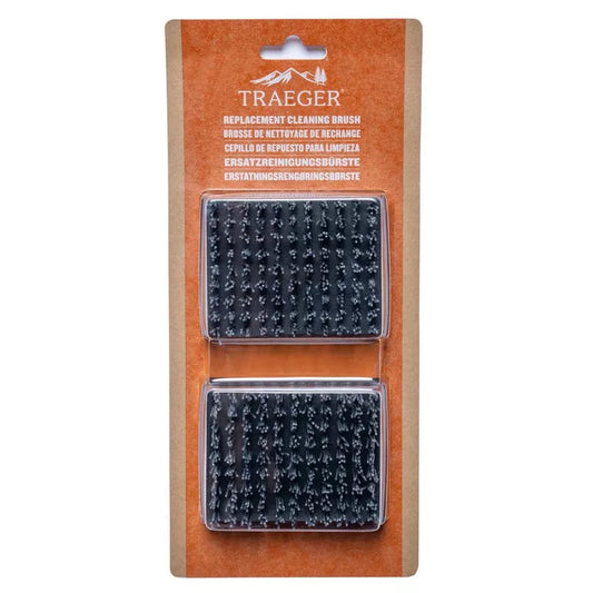 Traeger Replacement BBQ Cleaning Brush Head 2pk