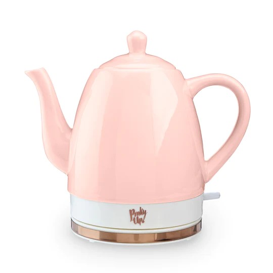 Noelle Ceramic Tea Kettle - Pink