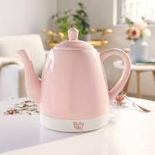 Noelle Ceramic Tea Kettle - Pink