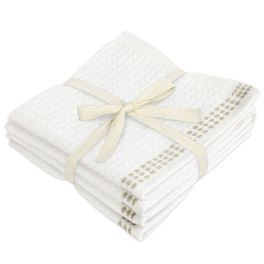 Taupe Dishcloth Set/4