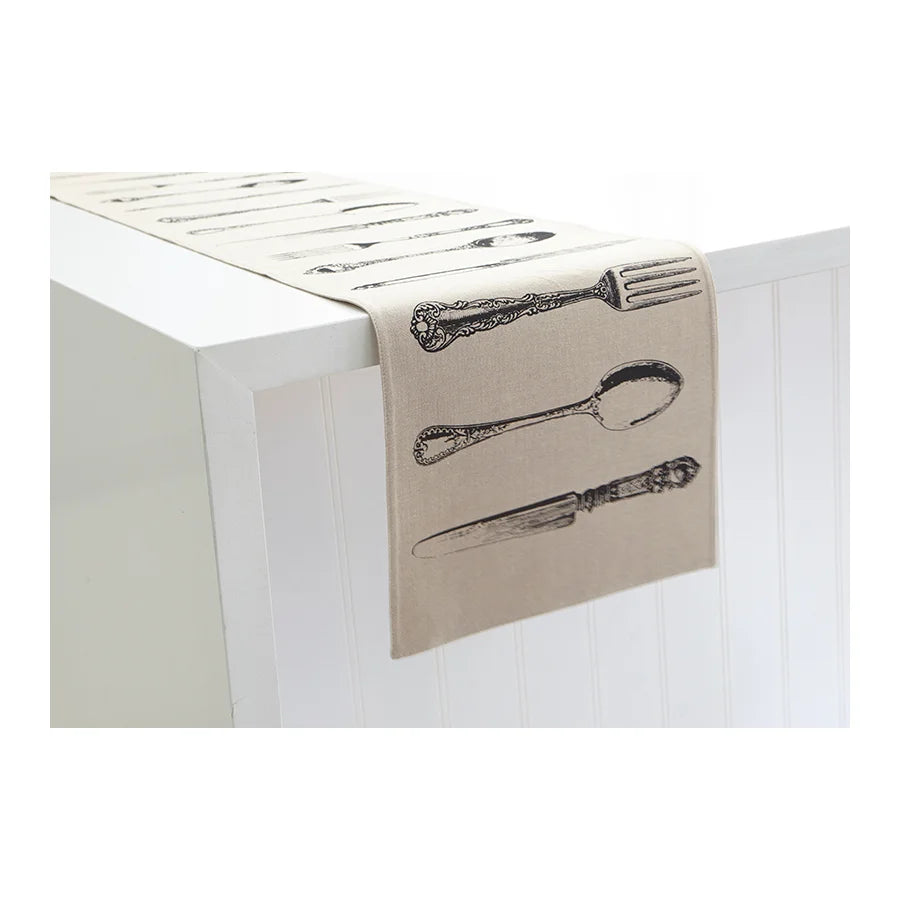 Vintage Cutlery Table Runner