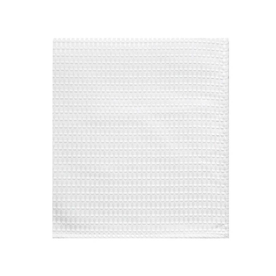 Hotel White Shower Curtain