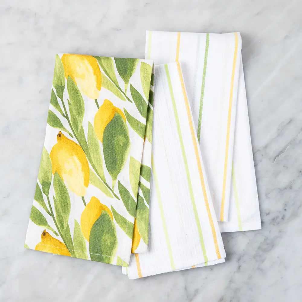 Lemon Dish Towel Set/3