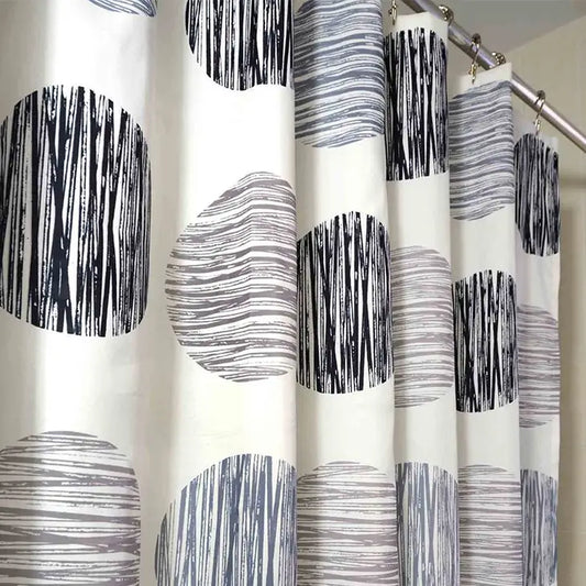 Sunset Circle Shower Curtain