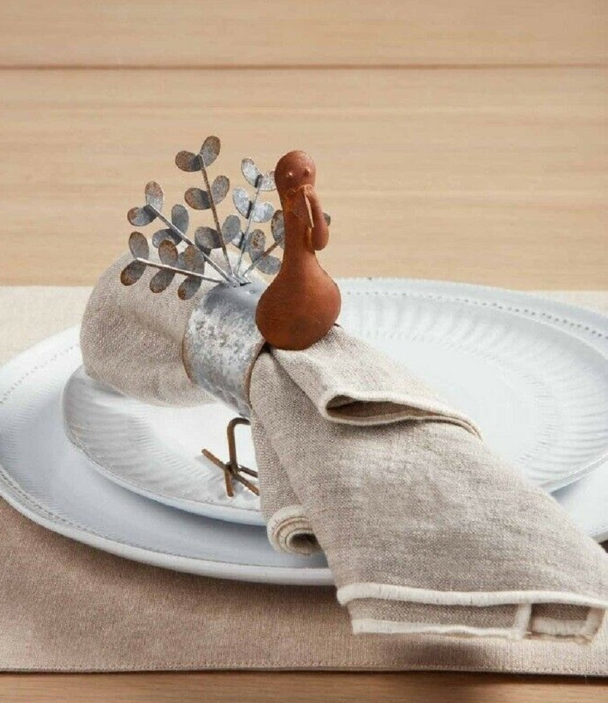 Tin Turkey Napkin Ring