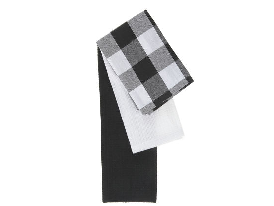 White Buffalo Plaid Dish Towels
