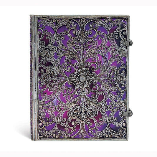 Aubergine Ultra Lined Hardcover Journal, 240pg, 120GSM by Paperblanks (Silv