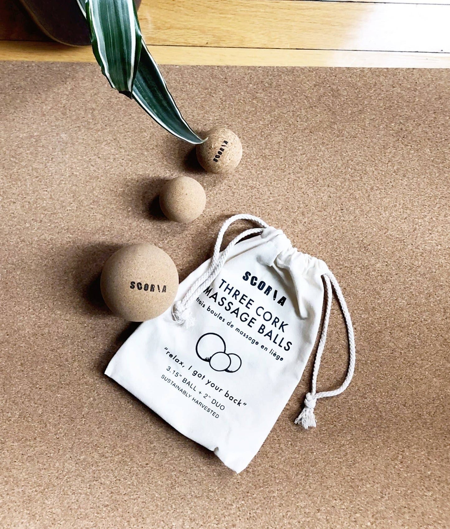 Cork Massage Balls by Scoria