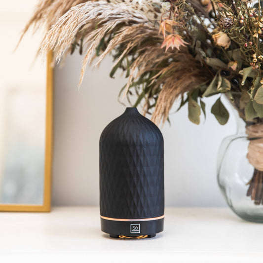 Essential - Ultrasonic Ceramic Diffuser: Black