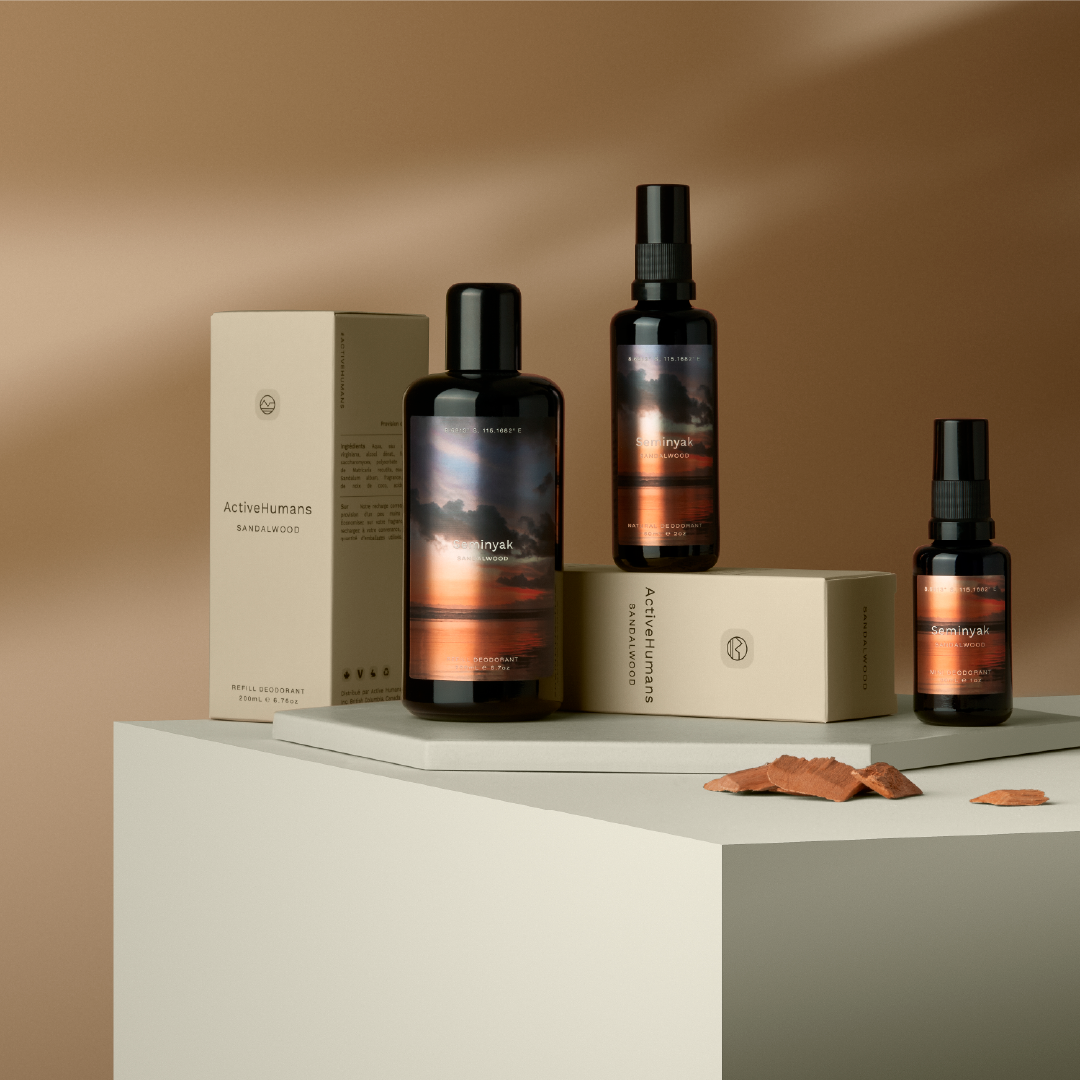 Deodorant Spray SANDALWOOD: 30 mL