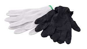 Broil King Food Prep Glove Set, Cotton/Nitrile