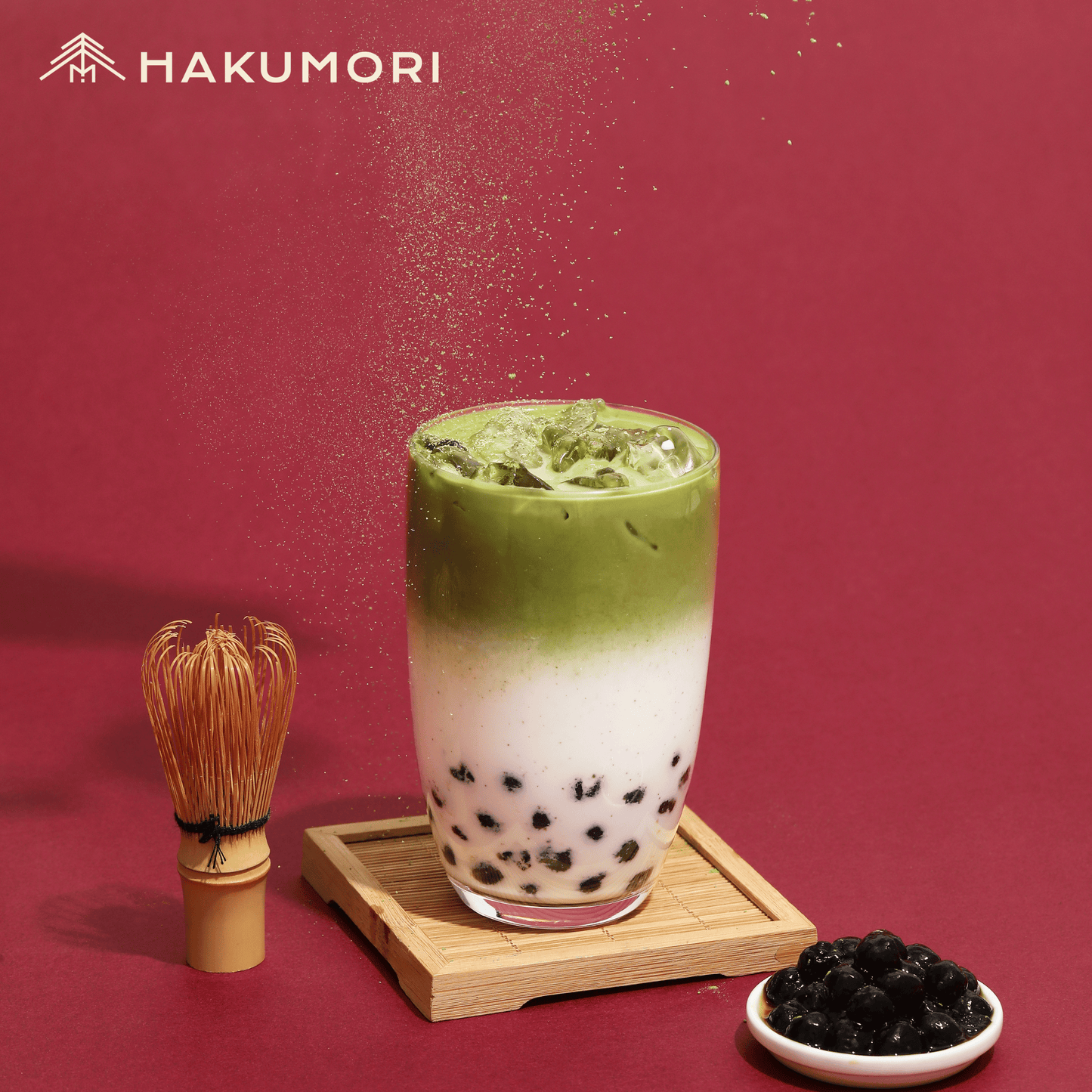 Matcha Boba Tea Kit: 1 Kit (6 Drinks)