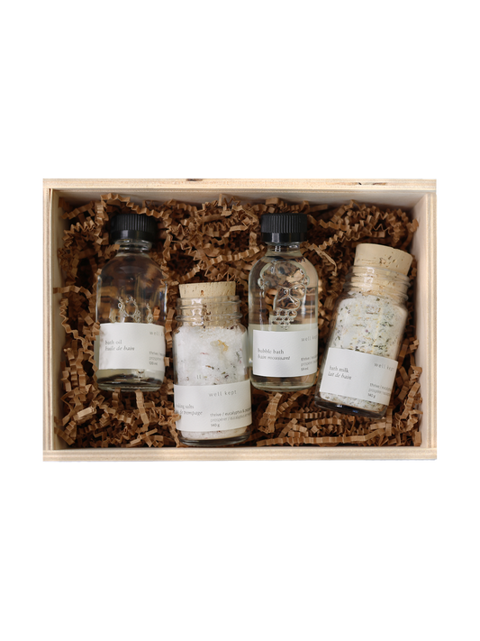 Bath Soak Gift Set - Thrive - All natural, made in Canada