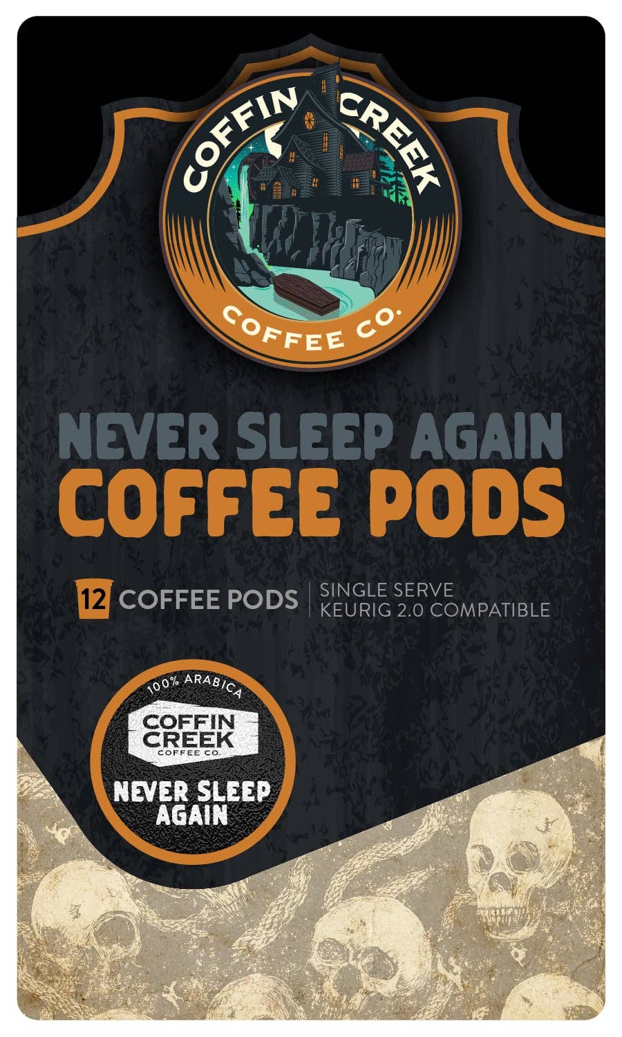 Never Sleep Again 12 Pack KCups