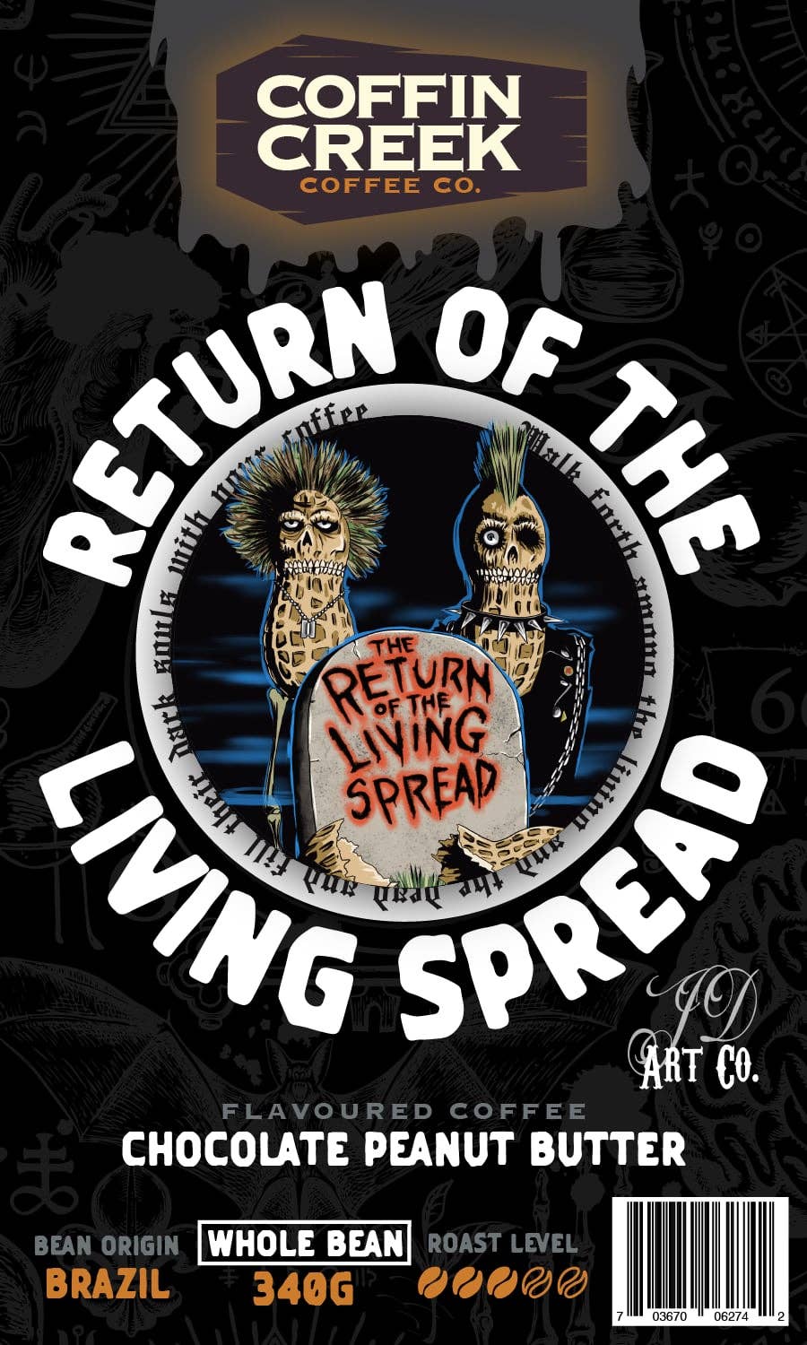 Return of the Living Spread - Chocolate Peanut Butter Flavor
