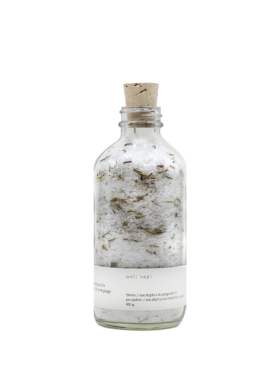 Soaking Salts - Ivory/Thrive - 450g (all-natural, handmade)