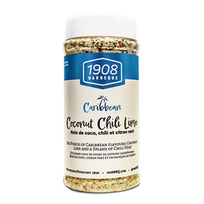 1908 BBQ Caribbean Coconut Chili Lime Rub