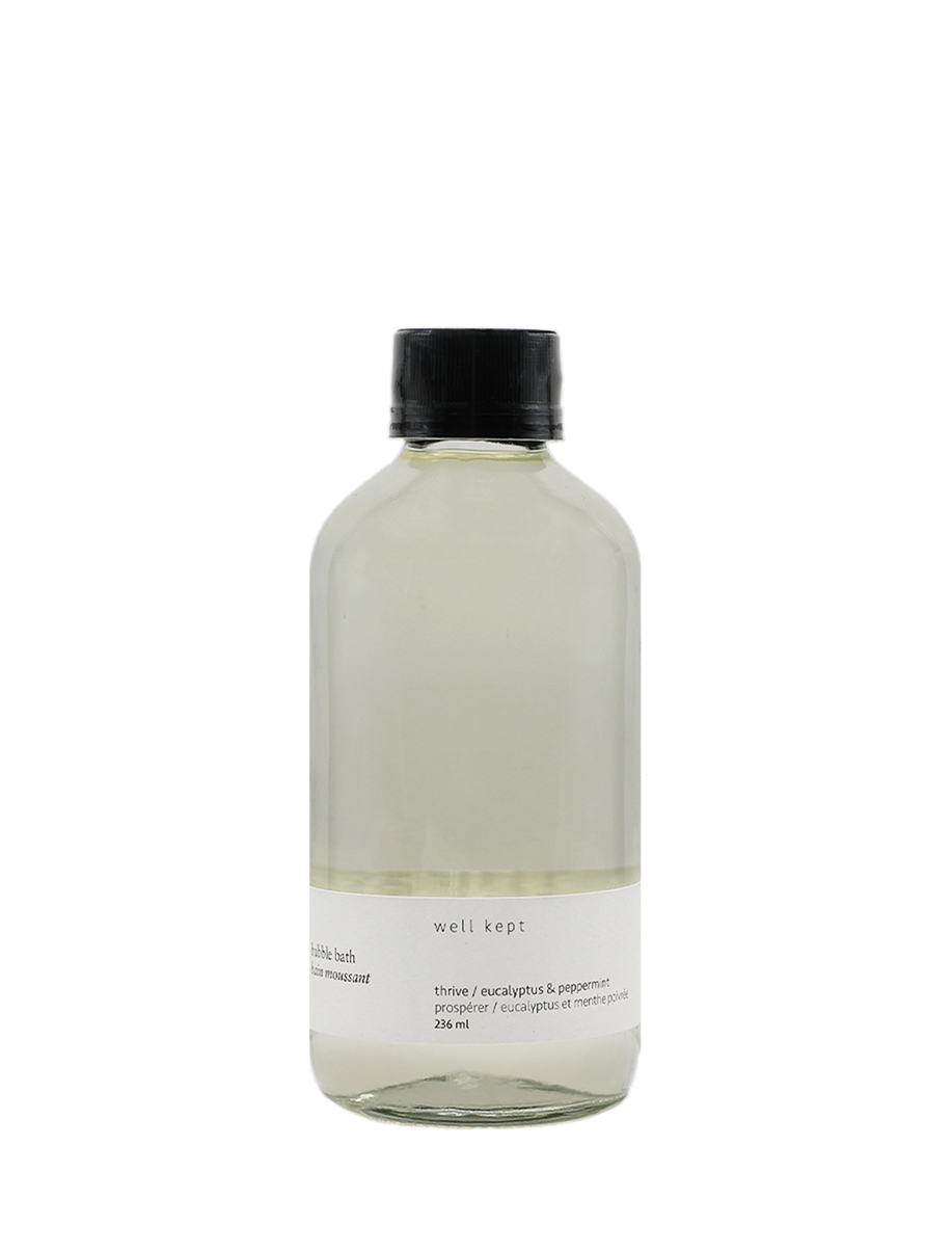 Bubble Bath - Thrive 236ml (all-natural, hand-poured)