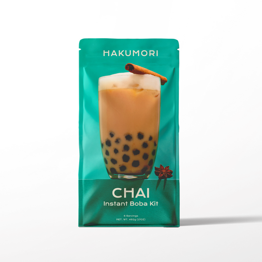 Chai Boba Tea Kit: None / 1 Kit (6 Drinks)