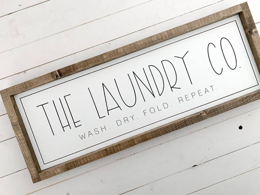 The Laundry Co.: Dark Walnut