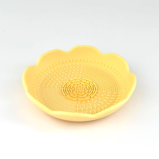 Brush Cleaning Dish Silicone Soap Dish