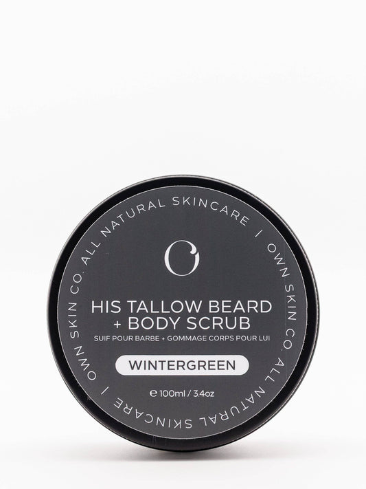 HIS Tallow Beard + Body Scrub