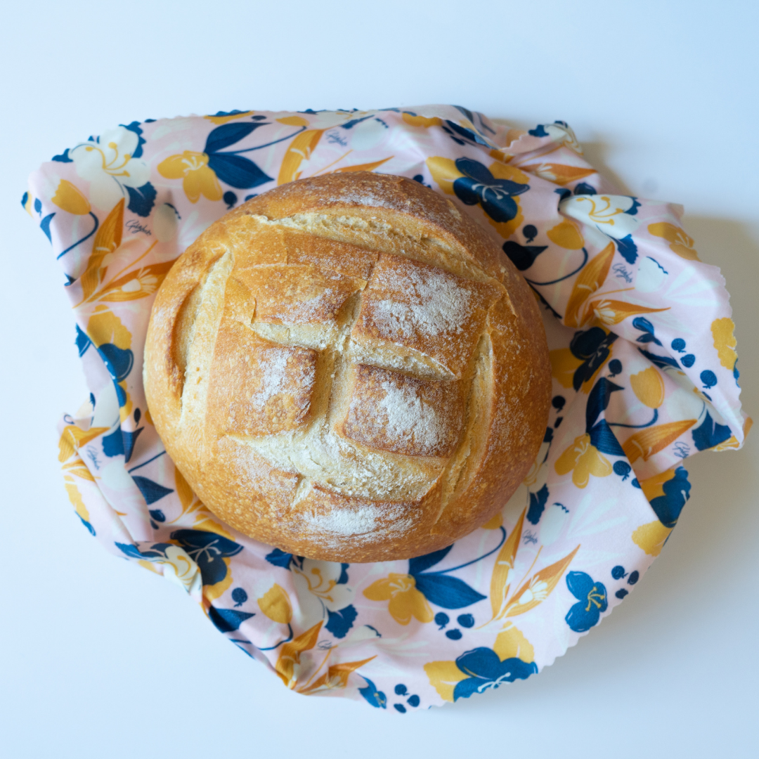 Reusable Beeswax Food Wraps: Amber Blueberry Single XL: Wholesale