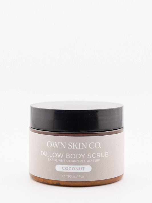 Tallow Body Scrub: Coconut