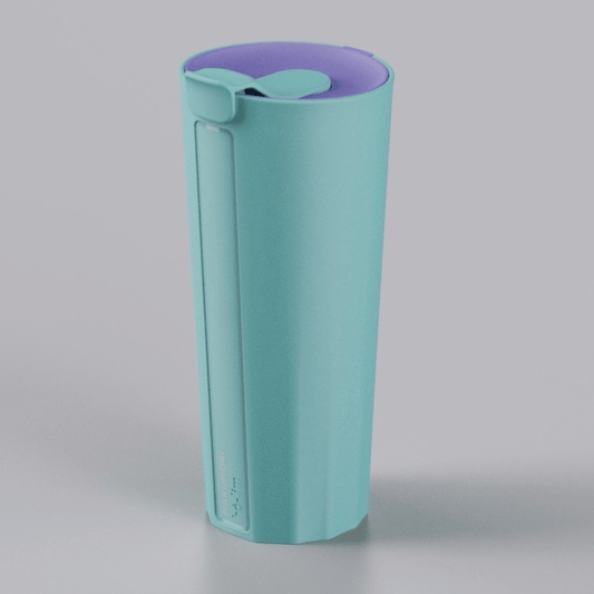 Strawless Boba Tumbler: Ramune 2.0