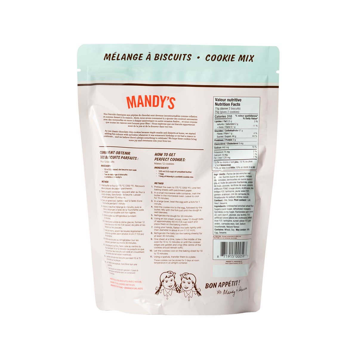 Mandy's Confettis Cookie Mix