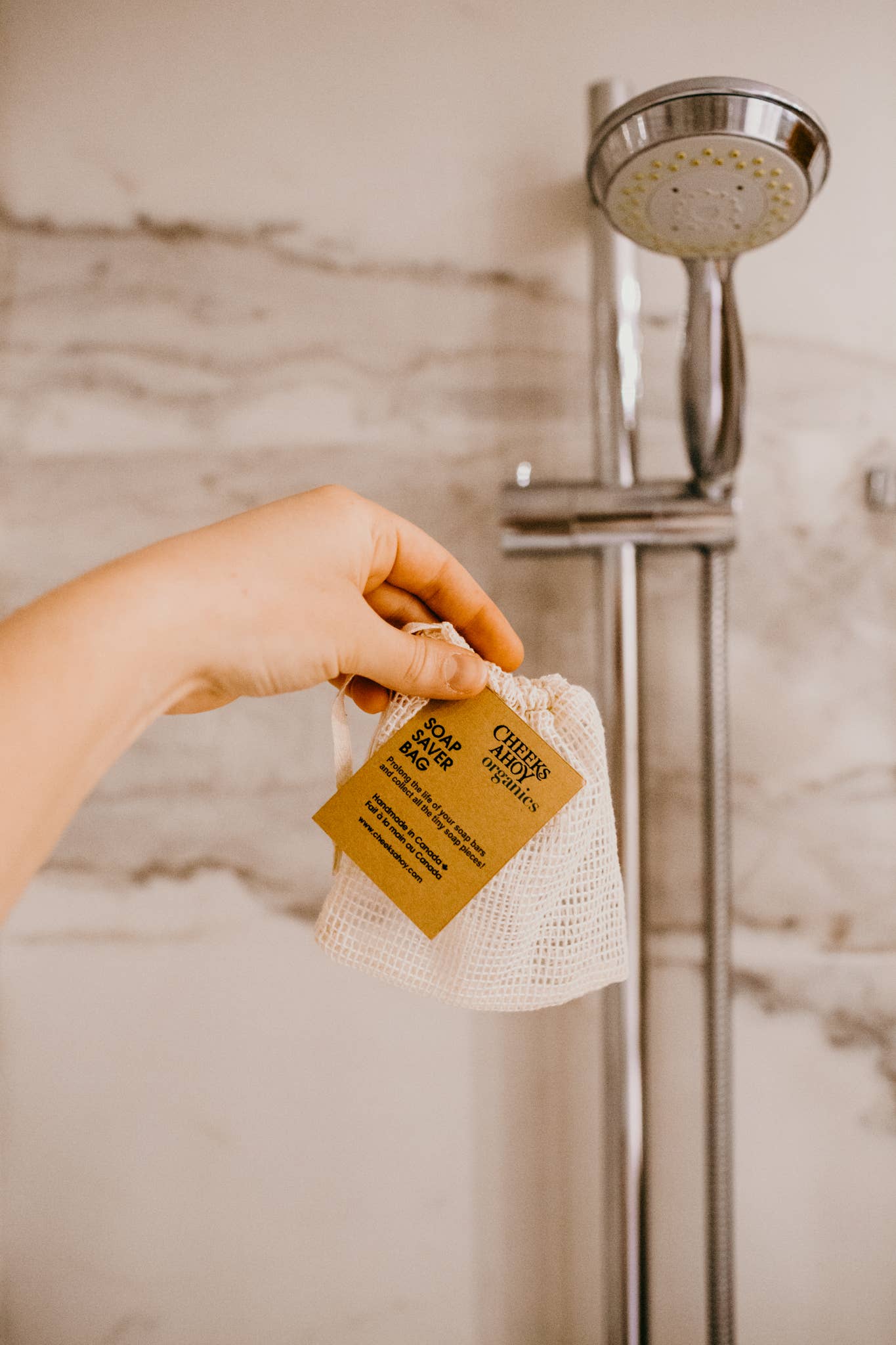 Soap Saver Bag - Organic Cotton