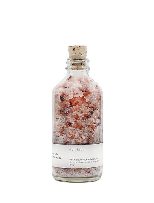 Soaking Salts - Bloom - 450g (all-natural, handmade)