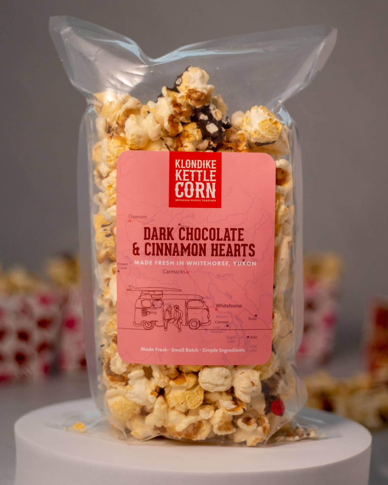 Valentine's Day Chocolate & Cinnamon Kettle Corn