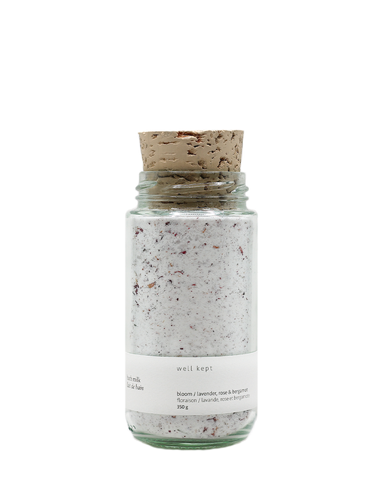 Vegan Bath Milk - Bloom - 350g (all-natural, handmade)