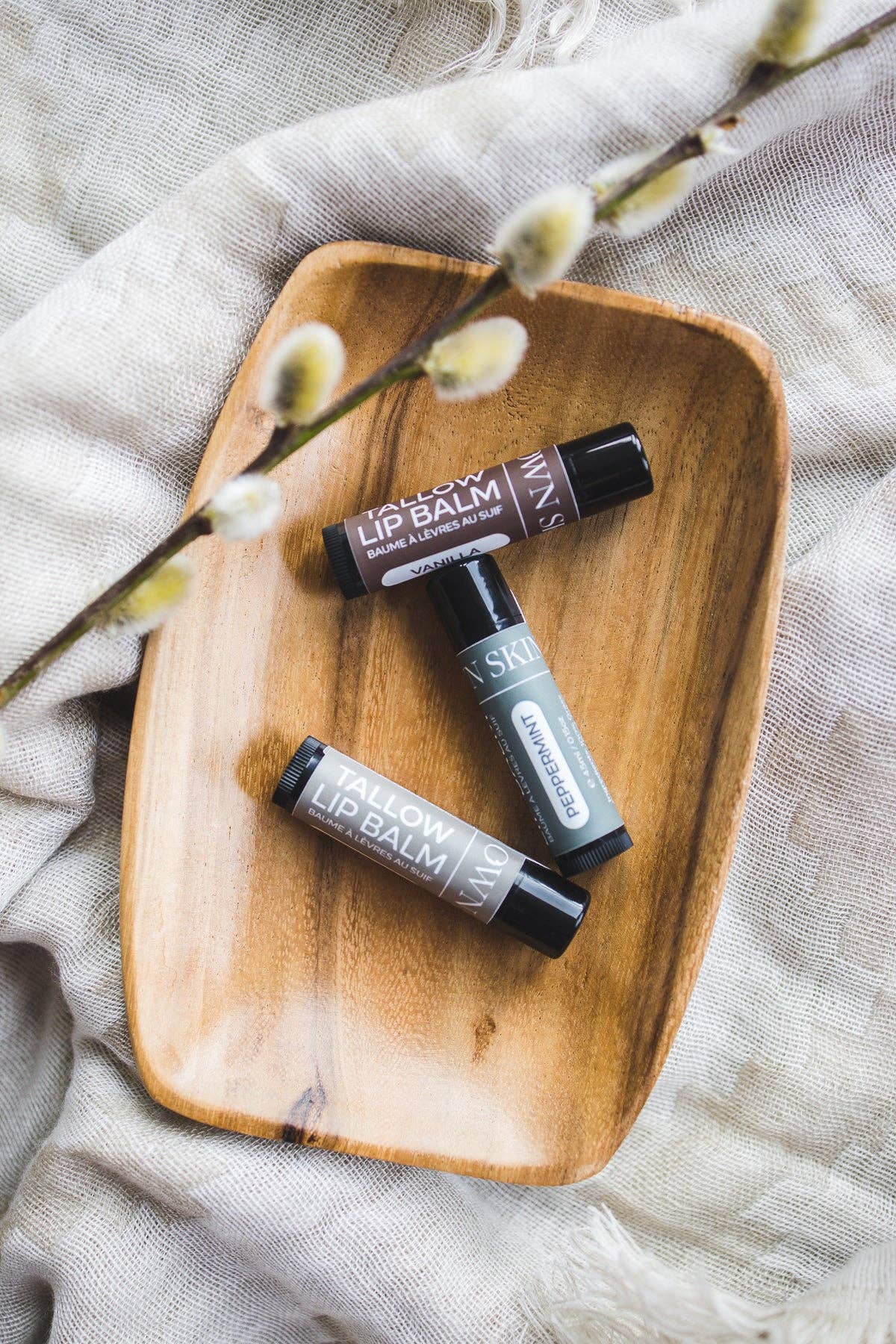 Tallow Lip Balm: Citrus Creamsicle