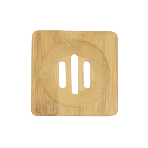 Wooden Square Soap Dish