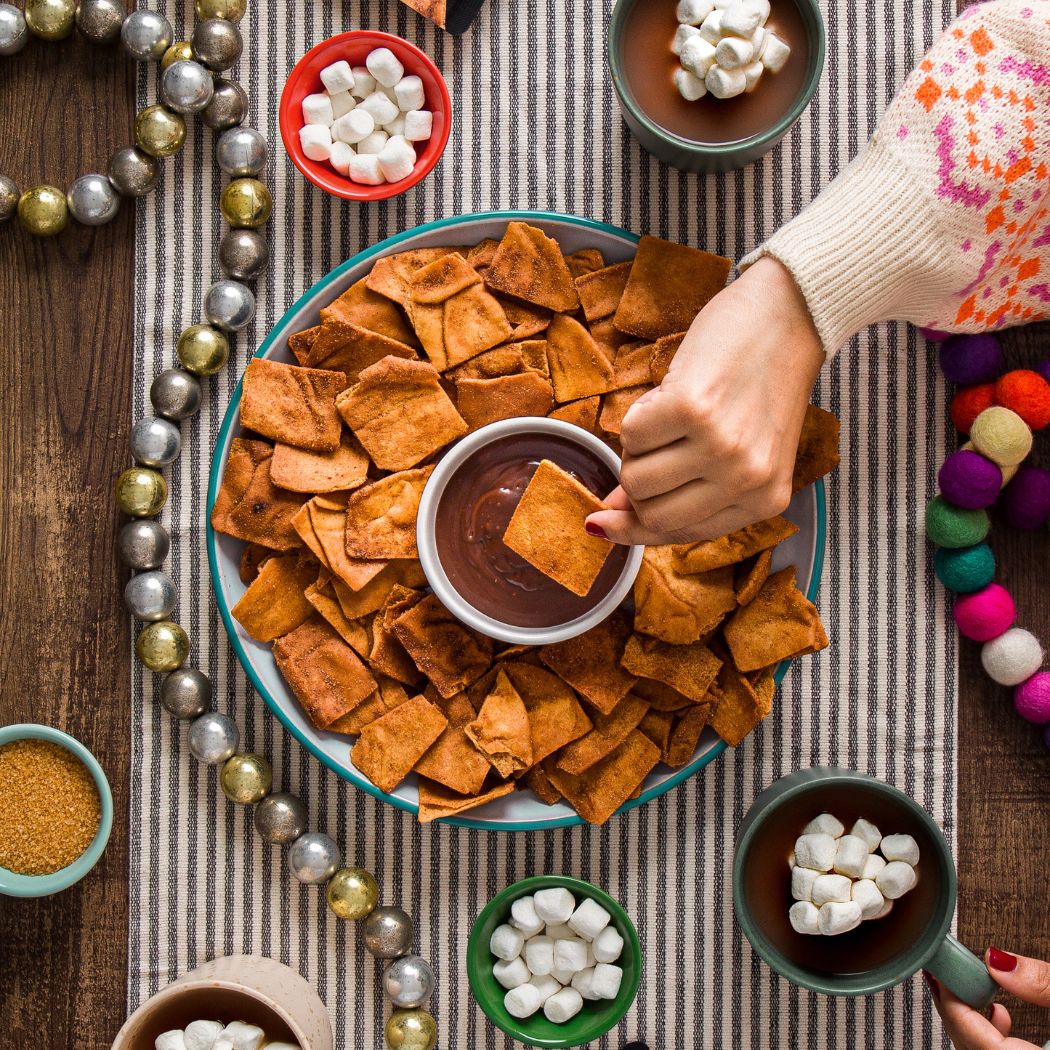 Cinnamon Sugar Pita Chips